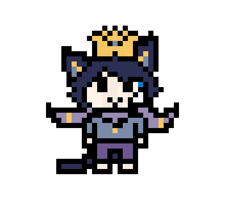 [00d0d1] Mesiac Pixel by Nananana