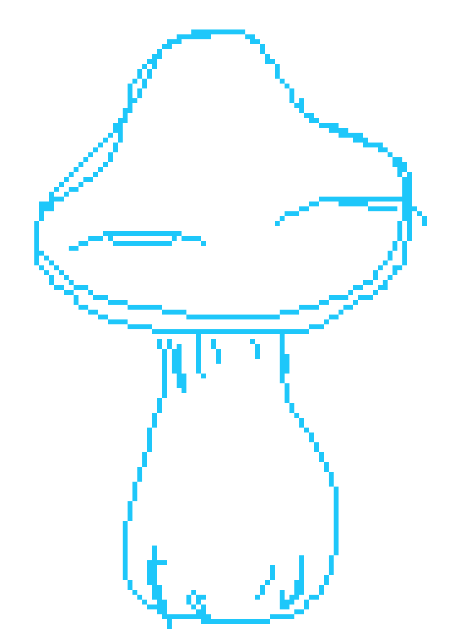 [c0f5d4] Make the pixels offset so it looks like his face is sort of melting