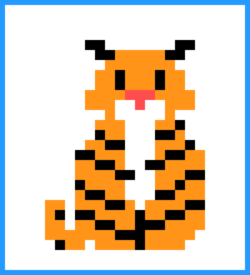 [4ea3b8] Pixel Tiger