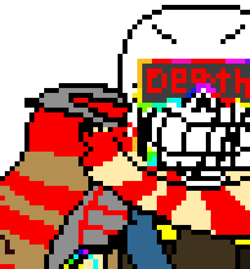 [b7fdf0] My sister is scared of clowns - Fresh!Ink sans