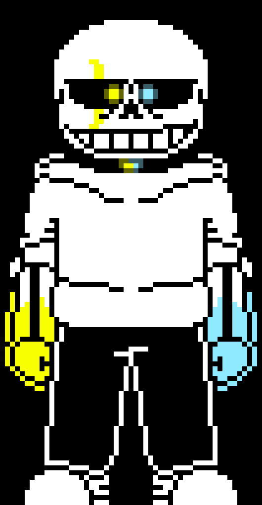 [c7b058] *Throws a sticky bomb onto the blaster and runs to horrorverse and punches him as the blaster explodes*