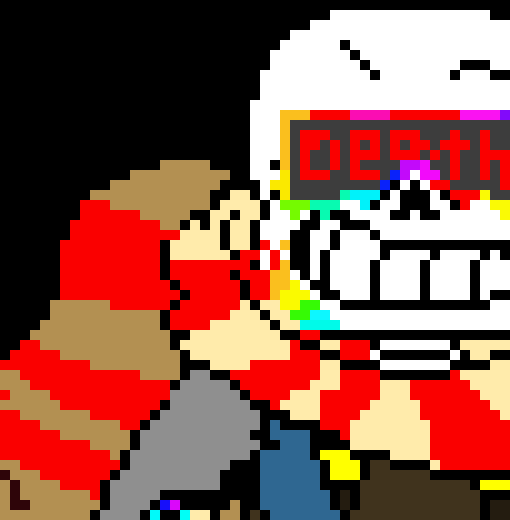 [411dda] Stop it phantom fresh ink- Fresh!Ink sans