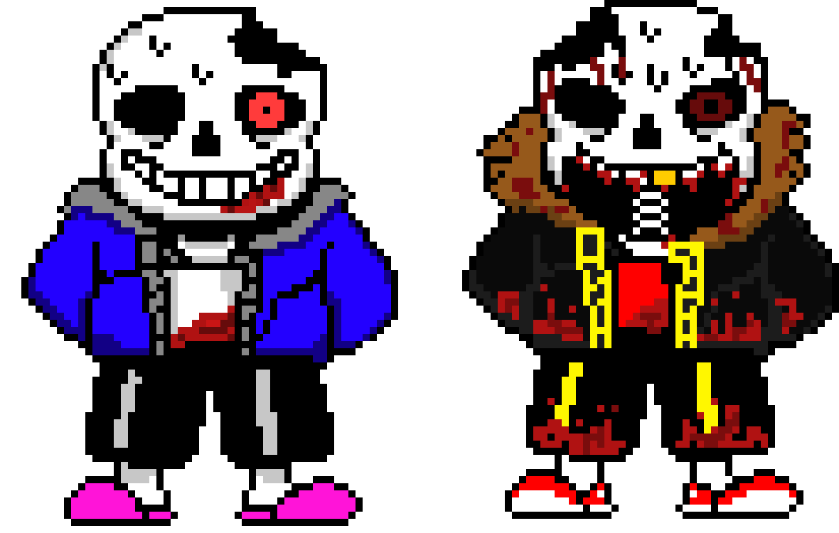 [7ce906] Horrortale and Horrorfell Duo