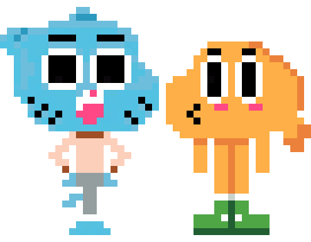 [385d63] Medium Gumball + Darwin