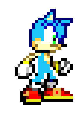 [44aac5] Sonic OC Sprite Base