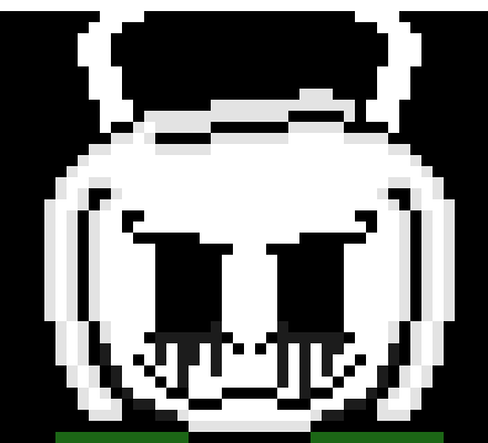 [e8cb42] *due to the hate, he barely gets damaged* Y O U R T U R N *spawns a giga blaster (i think thats what asriels blasters are called) and shoots it at flowey*