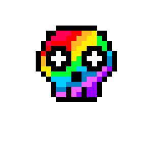[9664c4] Rainbow Skull