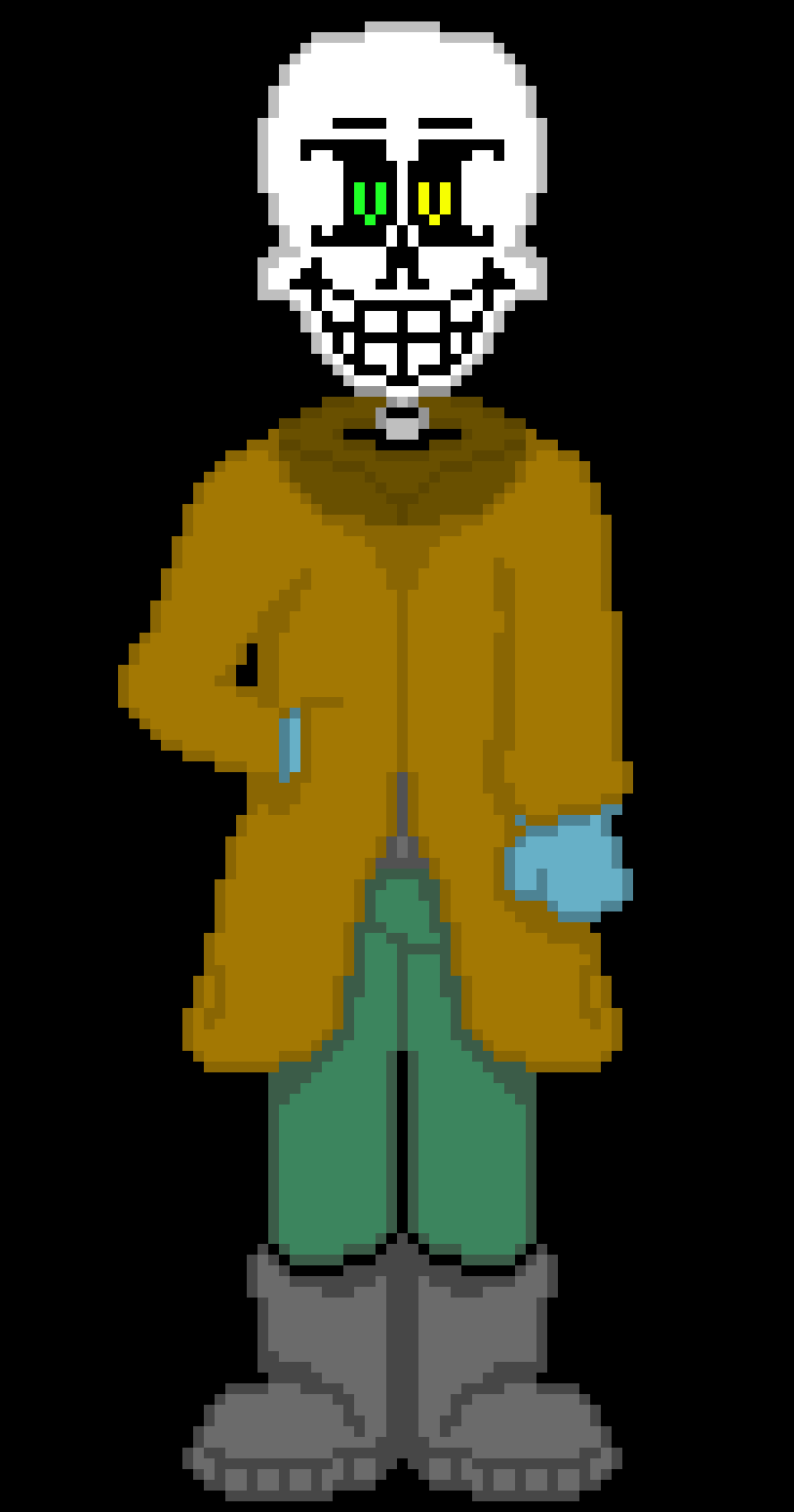 [2fbf6b] Underswap: Mild Rain ( Backstory: The monsters hid in a secret place in waterfall, the human had wandered around gaining LV and destroying area's with the true knife, the true knife destroyed every other place other than waterfall, and then the human went through the barrier and never returned, forcing the monsters to adapt to waterfall and use water magic. )