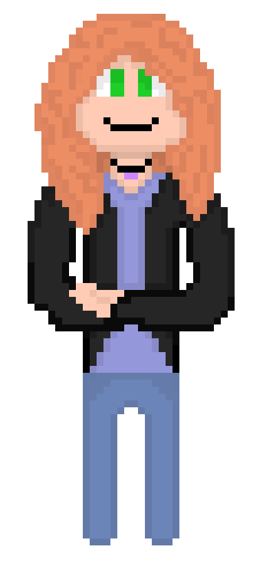 [5e9adb] Emma Pixel Art Portrait