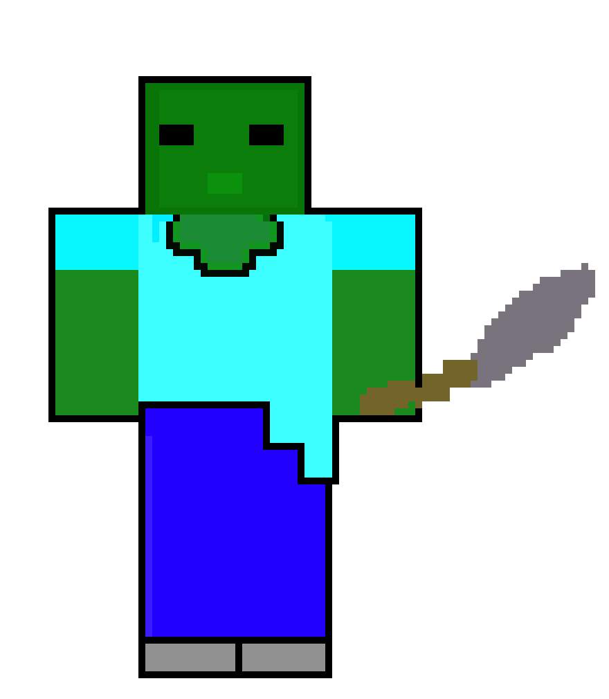 [8dca04] ZOMBI Z MINECRAFT