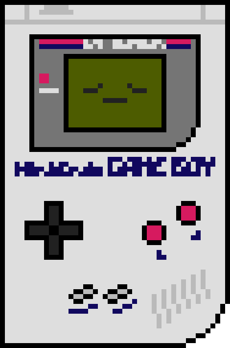 [604592] -A Game Boy falls down the staircase near you, landing unconscious.-