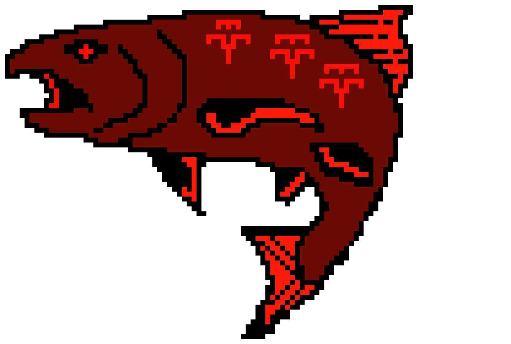 Marked trout