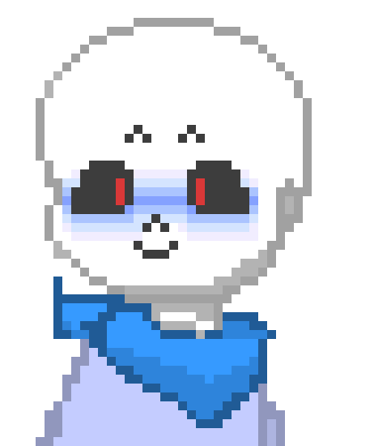 [b864cc] Blue has a knife and is uh.. stalking Unlust and the robot... BLUE NO