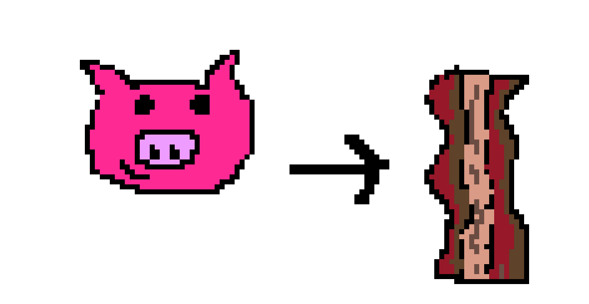 [9664c4] pig to bacon