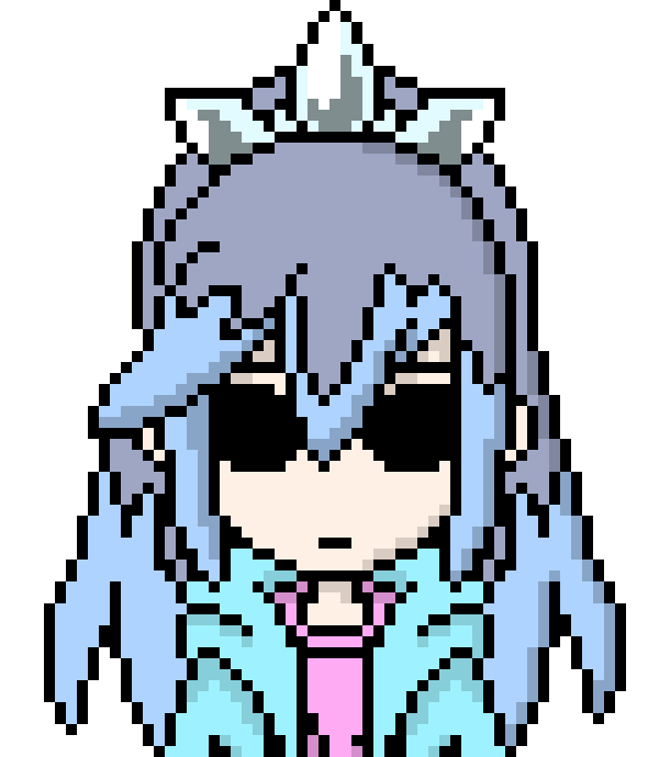 [5b2f3e] Fubuki-hime: (Using black eyes just to do the mlformed face, because lazy) YEAH! I'M GETTING OUT.  -faceplants into ground-