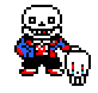 Insanity Sans Overworld Sprite