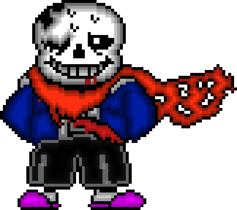 [92d336] Pre-Savescreen Aftertale sans