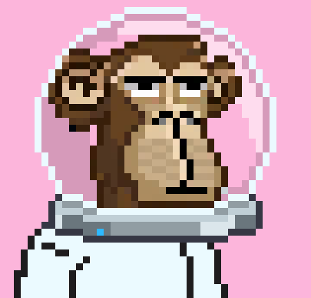 [a862ec] Spaceman Ape Sprite