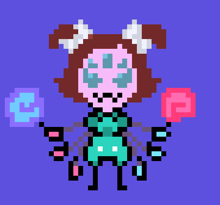 [9664c4] Muffet(undersweet AU)