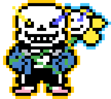 sans and flowey,supercharged.surviving?not for much longer!