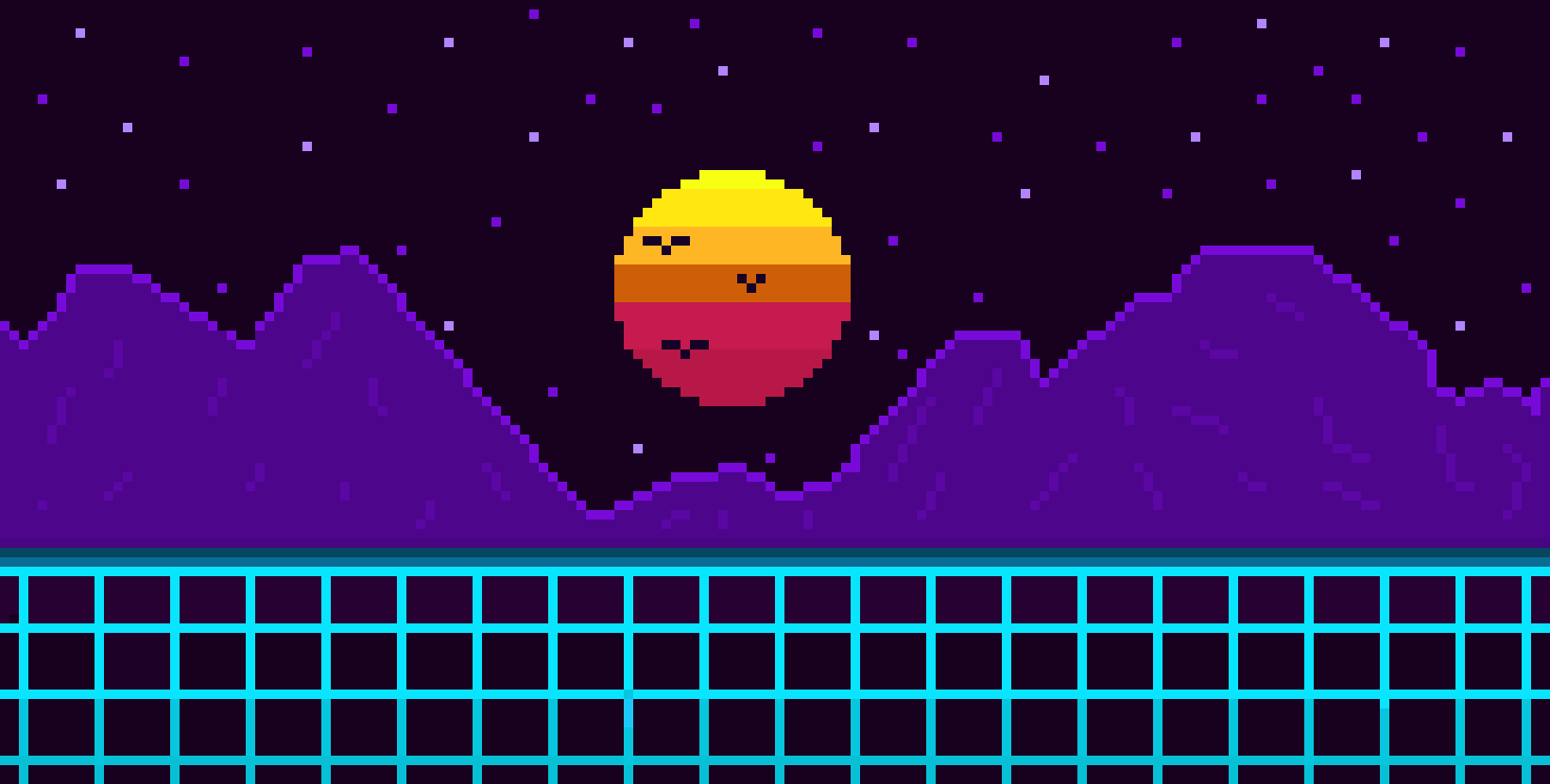 [abeca4] Synthwave (first drawing)