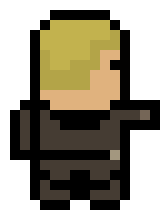 [f802c9] Luke right Sprite template for characters