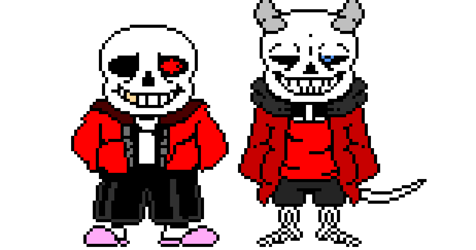 redtale sans meets a tale in hell sloth