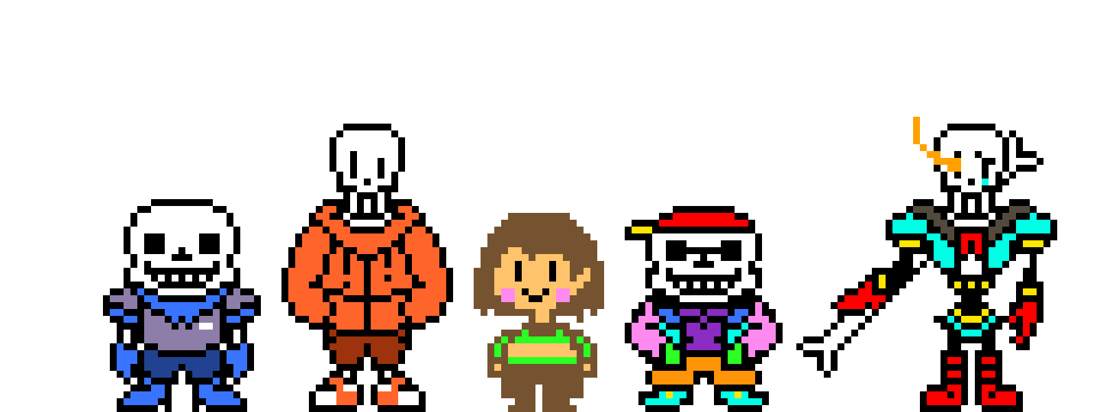 [b75bc8] Undertale Sanses and others