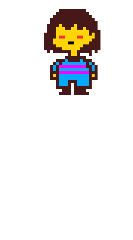 [53a360] Rapid stabs xavier with knive and he does underpants asgore scream then flowey stabs him *
