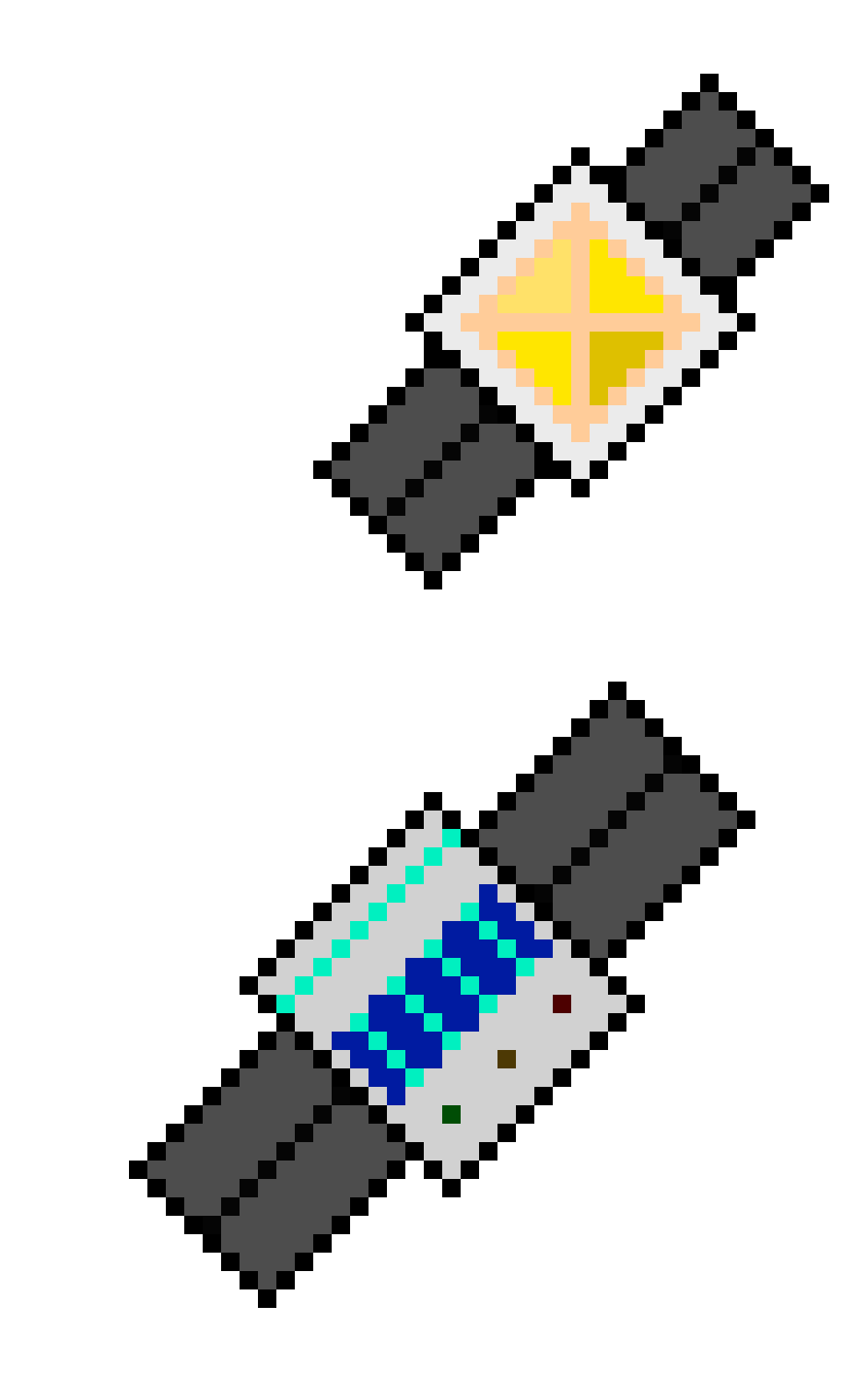 [9664c4] Chakra Sentai Tenshi Man Morphers 3
