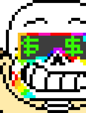 [45e36d] Vandalize my sprite or else I will vandalize  yours - NOT Fresh!Ink sans 