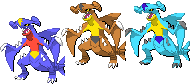 Garchomp Shiny Sprites