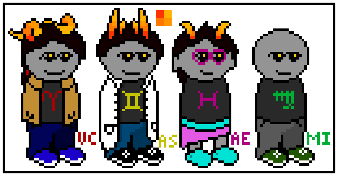 Homestuck Trash Troll Sprites