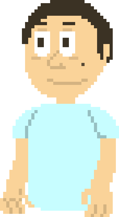 [9664c4] Maximiliano pixel art