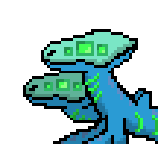 [c91422] *The 50 foot long creature crashes into the bar and stares at Deteriorate*
