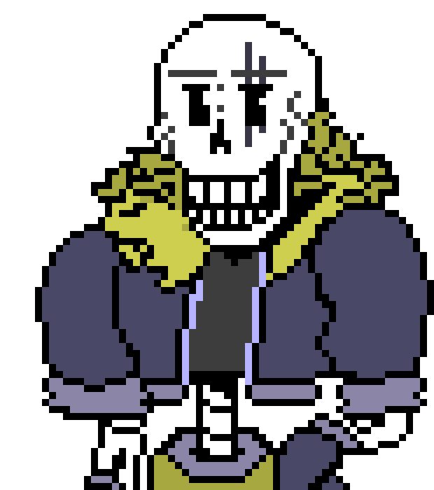 [0b51d0] -He stands on several bones, lifting himself up to the legs of the couch- [Polus]