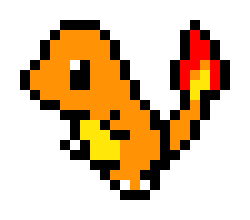 [9664c4] Charmander PixelArt