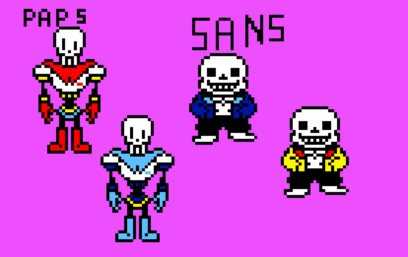 [9664c4] Paps and Sans