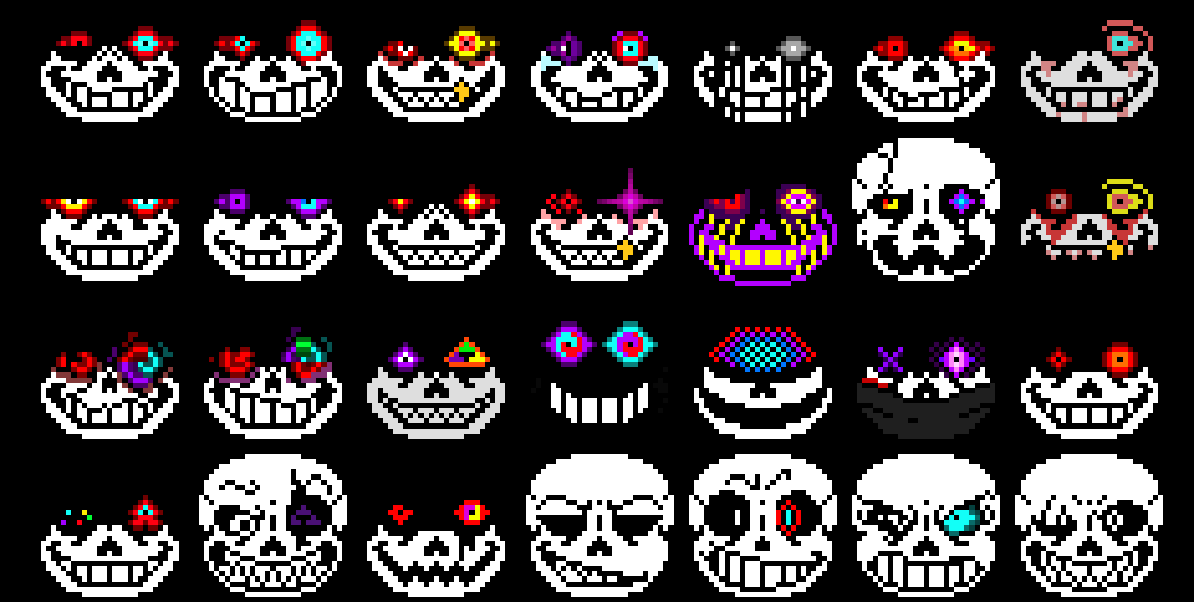 [Dusttale][Dustswap:Dusttrust][Dustfell][Dustswap:dustbelief classic][Kllertale:The fanatic's terror][Echodust][Classic!Dustswapswap][canon!dustswapswap][Revertfell:Dusted][Outerdustfell][Errordust][Ink and blood][Dusttale:unstable][Dustswap:demented dusttrust][Dustswapfell dustcord][Dustdust][Dusttale last genocide phase 3][X-dust]