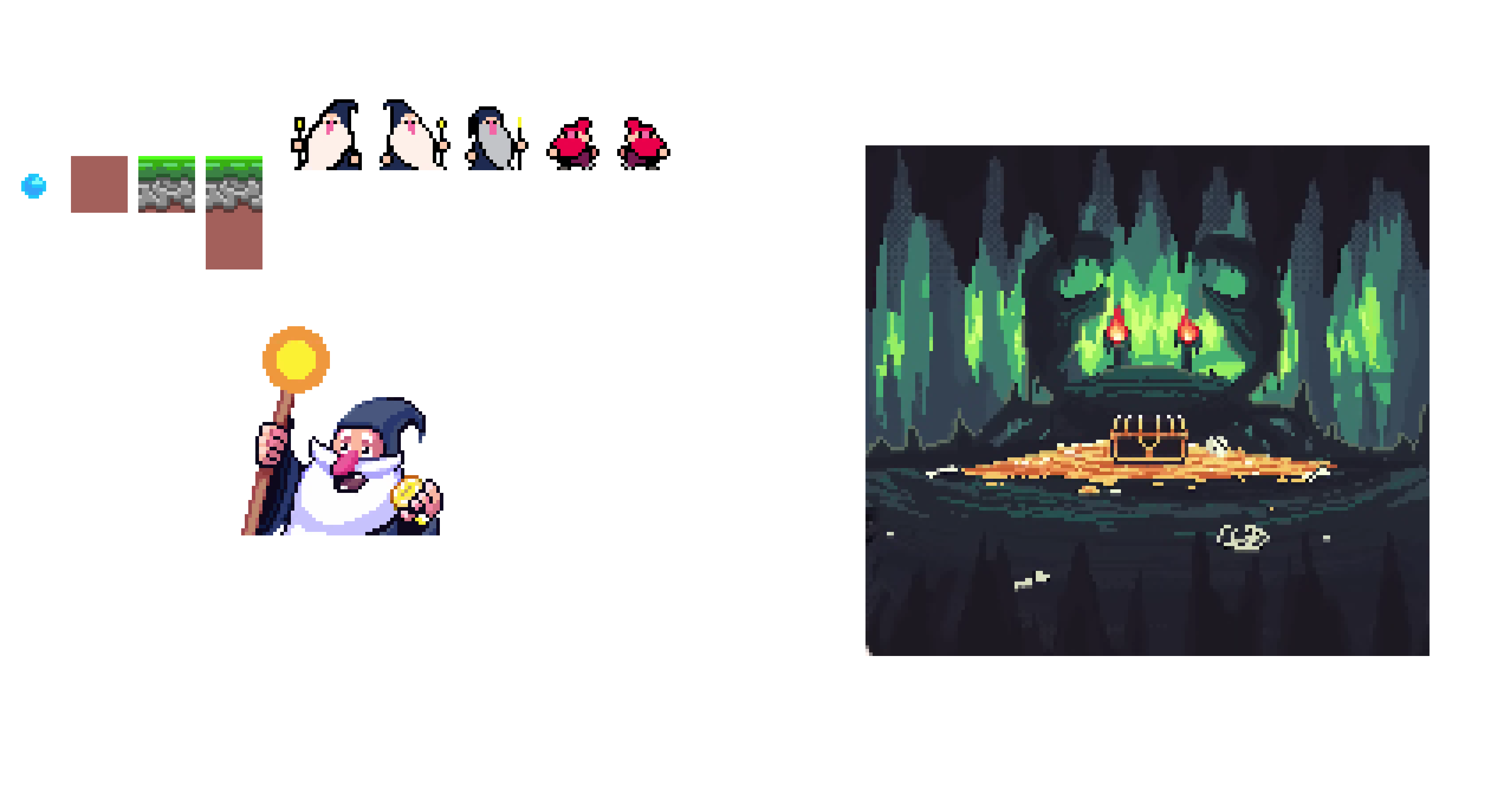 [41d2ca] Games Pixel art stuff