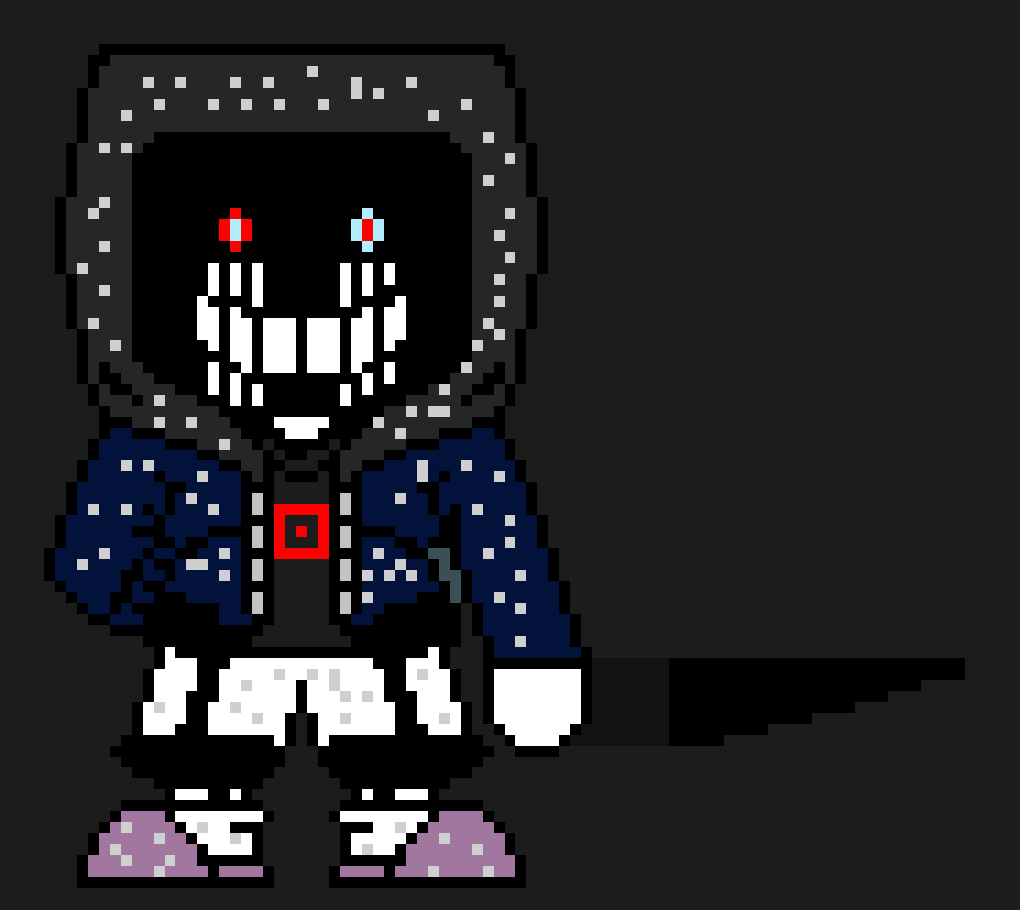 [741d1f] sans is bored.