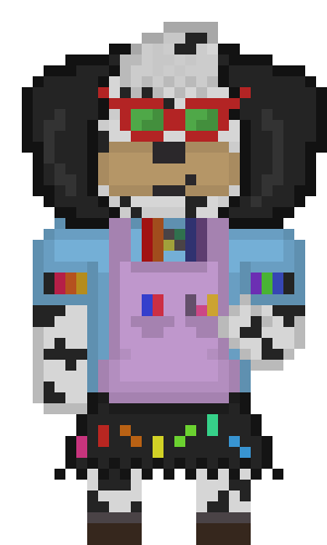 [0d5034] Pixel art Annie
