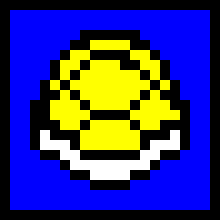 [9664c4] Gold Turtle Shell