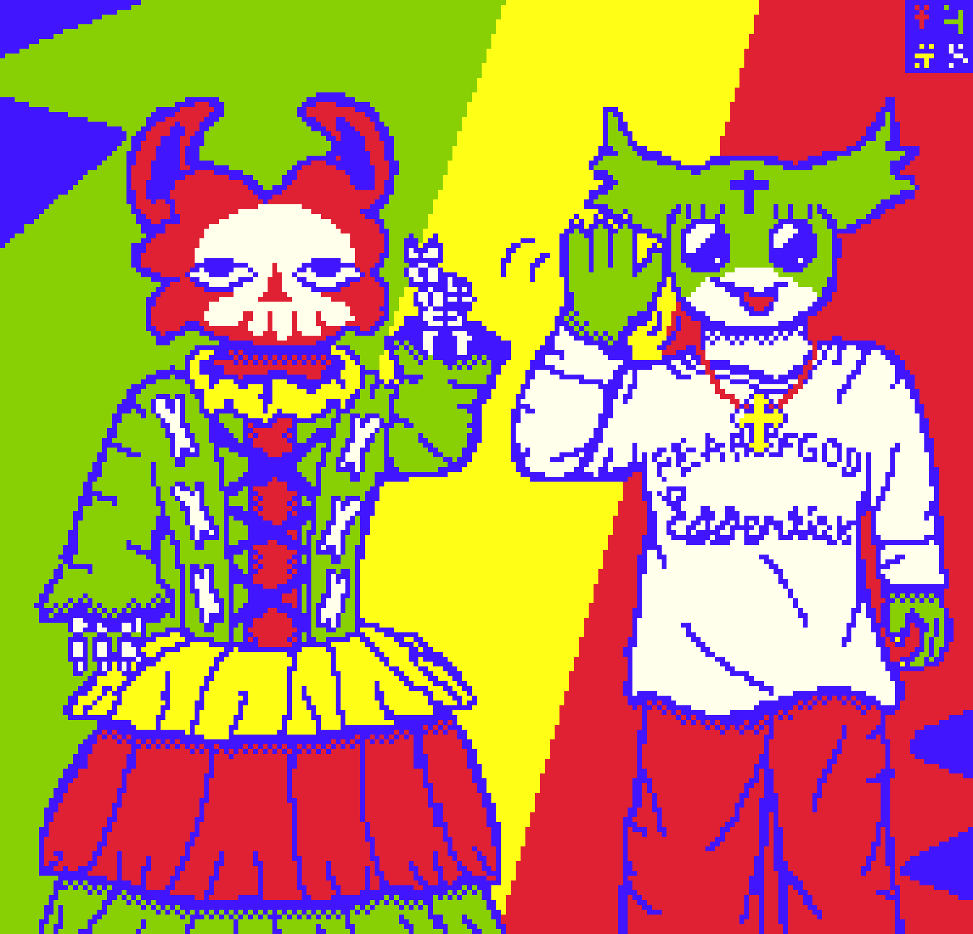 [8defd6] def gonna add more 2 the BG n some of the minor details later but Marshmallow and Morana 
