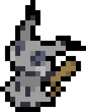 [a4f1d3] Shiny Mimikyu Pixel Art