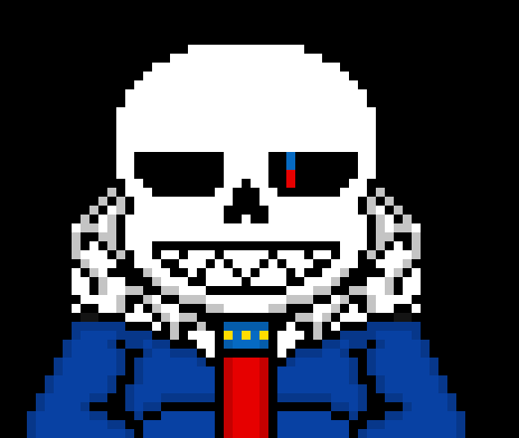 [71fafd] *blocks the attack with bones and fires blasters*