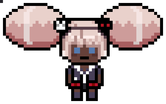 danganronpa pixel sprite base