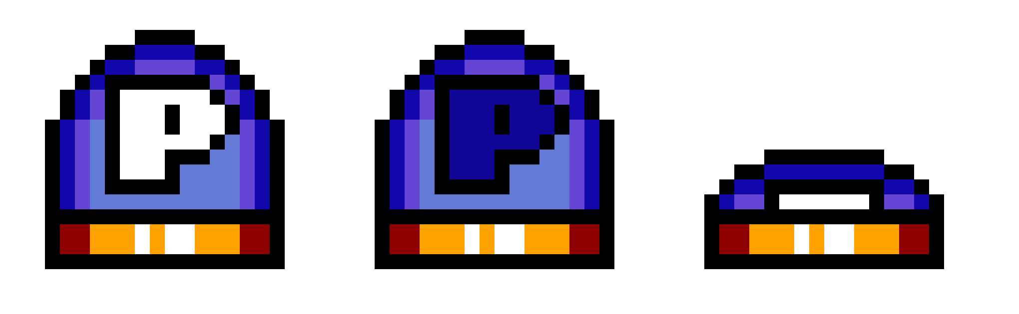 [011127] P-Switch Super Mario World (All Textures)