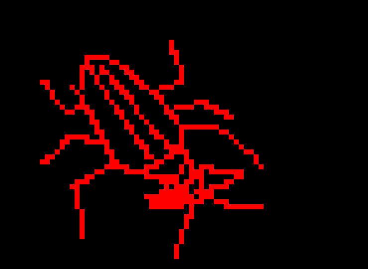 [a14148] Demented, make a spiritual bug animal. mines a roach.