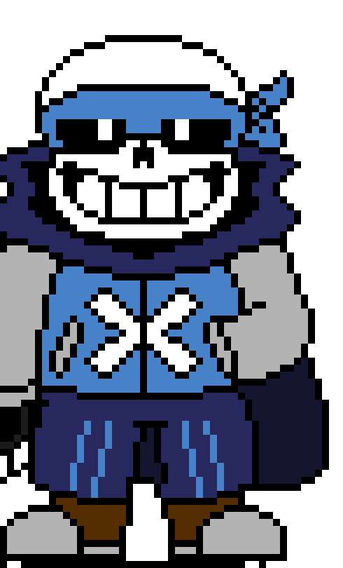 *a hole lot of warning signs start apearing around papyrus* - ts sans (landon)